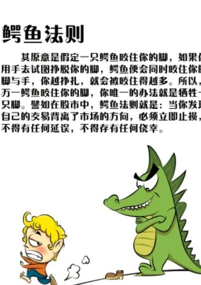 鳄鱼法则（鳄鱼法则是指假定一只鳄鱼咬住你的脚）