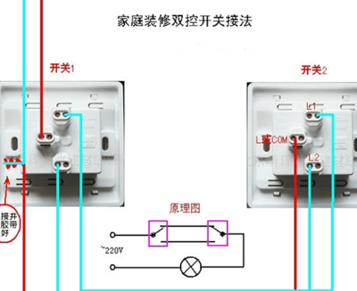 双控开关(双控开关的另一个可以是两用开关)