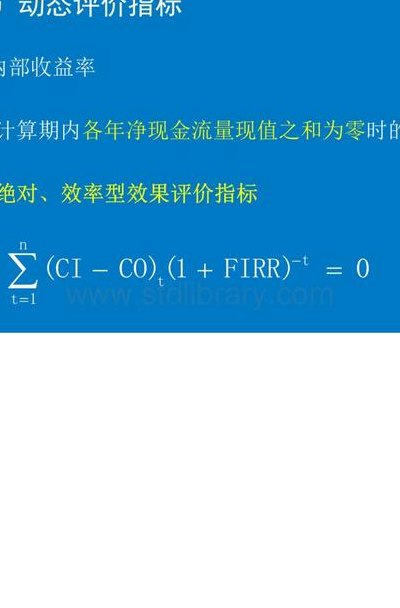 财务内部收益率(内部收益率的财务奥秘)