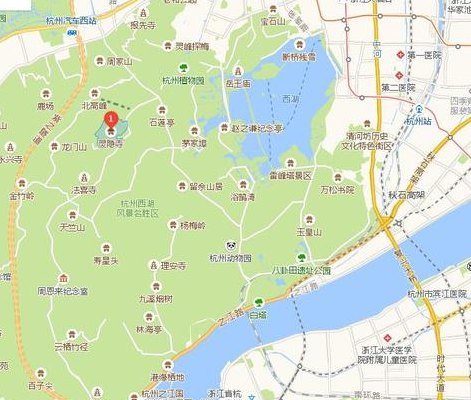 杭州火车站到灵隐寺(杭州火车站通往灵隐寺的交通指南)