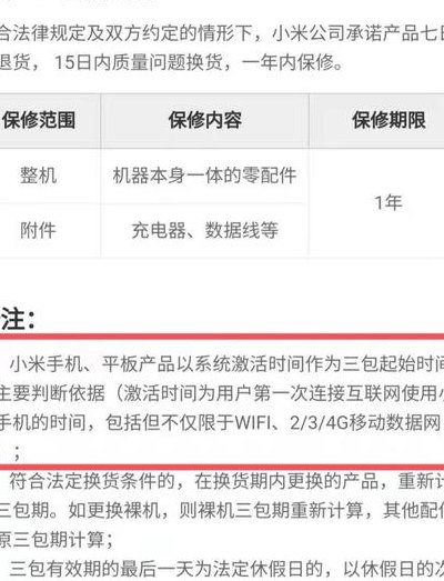 手机三包（手机三包期限是多长时间）
