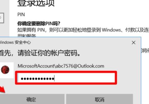 电脑安全设置（电脑安全设置已更改,PIN不可用）