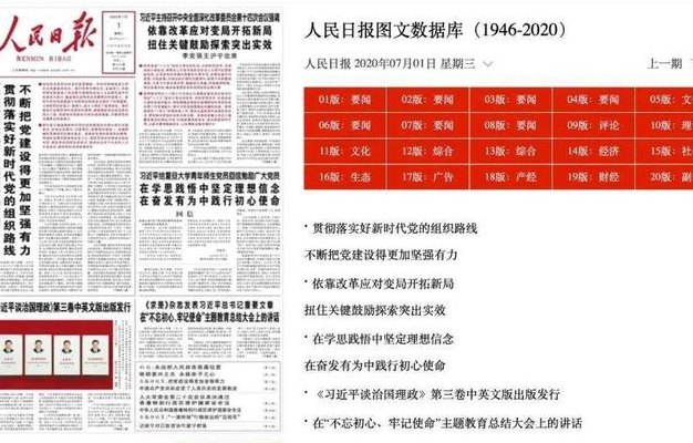 人民日报电子版（人民日报电子版订阅）