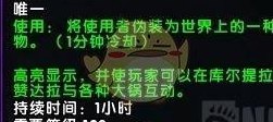 魔兽世界变身物品（魔兽世界变身物品怎么用）