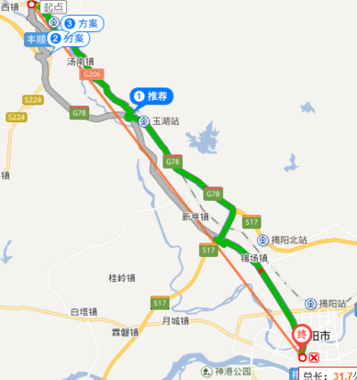 距离查询（直线距离查询）
