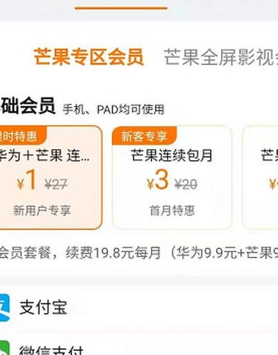 手机开通会员（手机开通会员多少钱一个月）