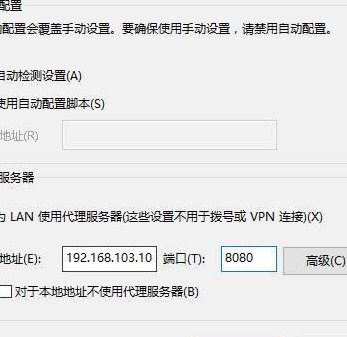 使用代理服务器上网（使用代理服务器的作用）