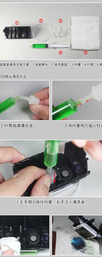 打印头清洗（打印头清洗液用什么可以替代）