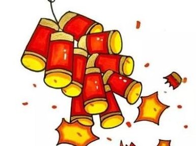 鞭炮怎么画简单又漂亮（灯笼鞭炮怎么画简单又漂亮）