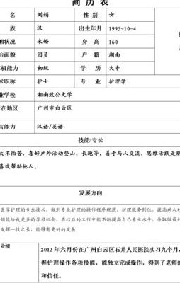 没有特长怎么写特长（没有特长怎么写特长护理简历）