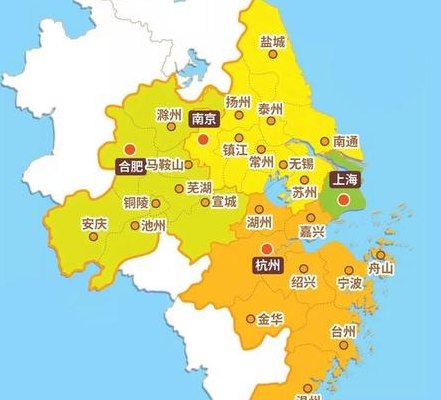 长三角是哪几个省（长三角是哪个省的）