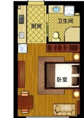 30平米一厅一厨一卫（30平米一厅一厨一卫出售）