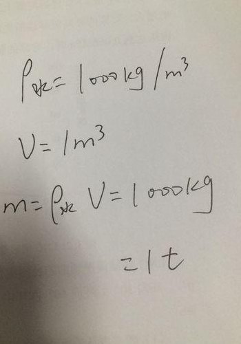 一方是多少吨（一方是多少吨水）