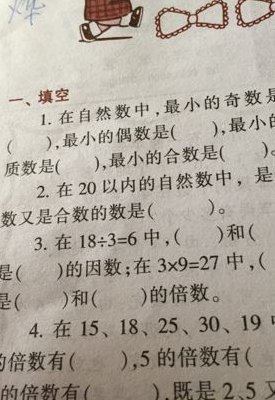 最小的奇数是几（最小的奇数是几啊）