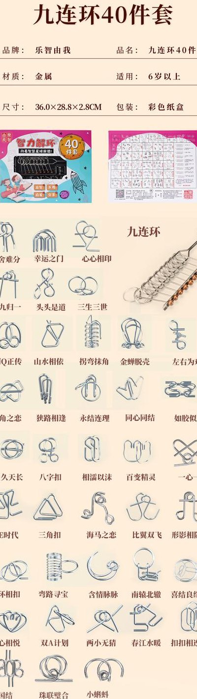 九连环还原图解全图（九连环还原视频）