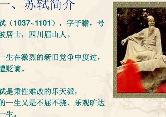苏洵简介（苏轼简介资料）