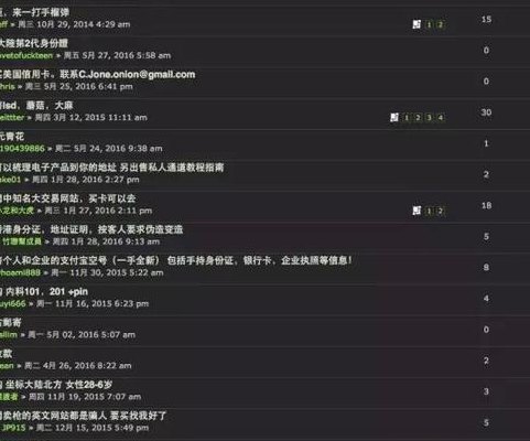 中国暗网的简单介绍