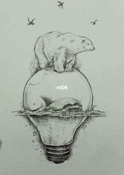 设计素描创意图片（设计素描图片 创意 优秀作品）