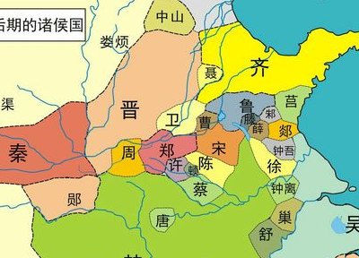 春秋战国地图（战国地图全图高清版 七国）