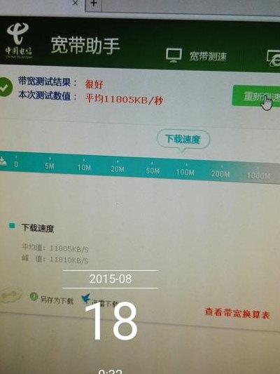 宽带测速电信（宽带测速电信测速）