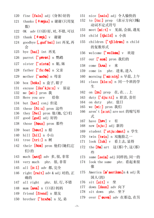 初中必背单词3000（初中必背单词3000个带音标）