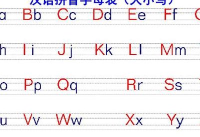 26个字母大小写图片（24个字母表大小写字母图片）
