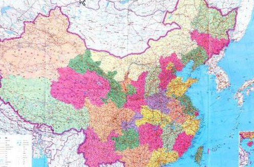 中国地图全图超高清版（中国地图超清晰版）