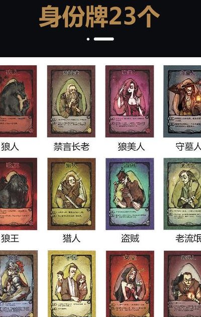 狼人杀狐狸（狼人卡牌全部人物简介）