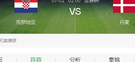 克罗地亚对丹麦比分（克罗地亚vs丹麦比分预测）