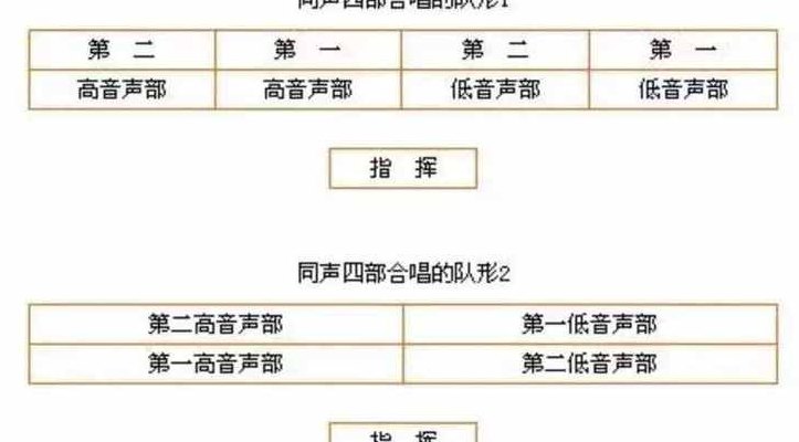 合唱动作（合唱动作编排海）
