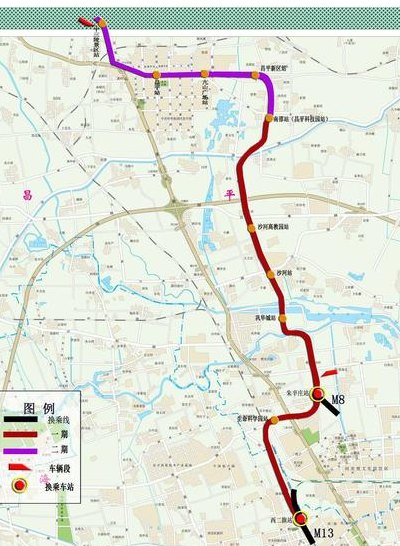 昌平地铁线路图（北京地铁2024年线路图）