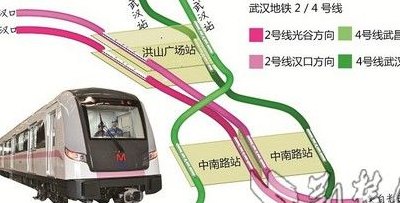 武汉地铁4号线线路图（武汉地铁2号线线路图）