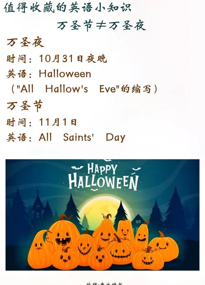 万圣节快乐英语怎么读（万圣节快乐英语怎么读视频）