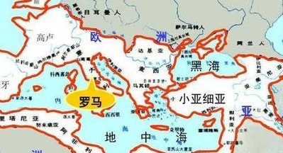 古代罗马地图（古罗马地图高清中文版）