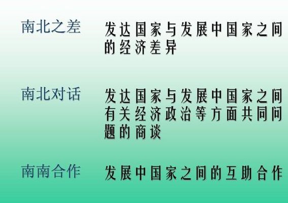 南南合作是指什么（南南合作是指什么南北对话是指什么）