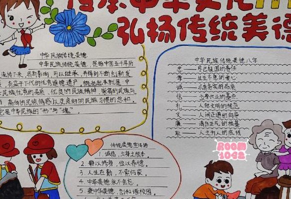 中国传统美德（中国传统美德手抄报）