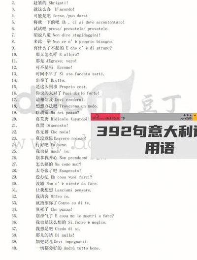 意大利说什么语言（意大利说什么语言最多）