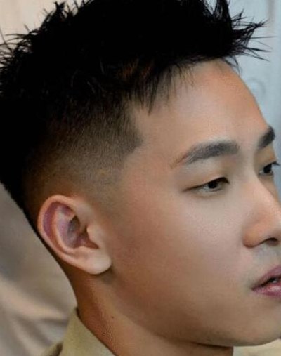 碎发男士（碎发的类型男）