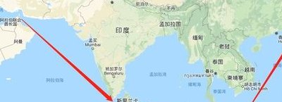斯里兰卡位置世界地图（斯里兰卡地图位置图）