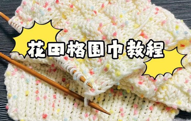 织围巾的花样图解（织围巾的花样图解视频大全）