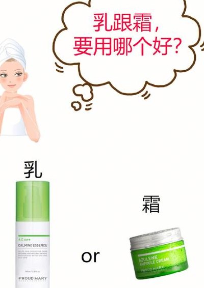 乳和霜的区别（乳和霜的区别有哪些）