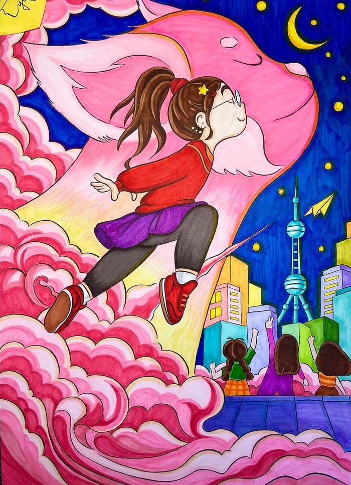 我的梦绘画作品图片（我的梦的绘画作品）