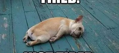 疲惫的英文（tired）