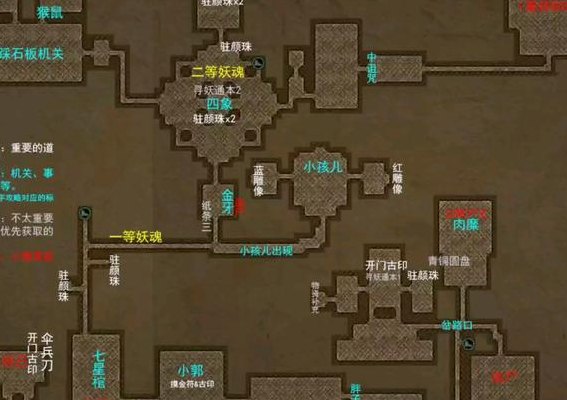 长生劫攻略地图（长生劫详细地图）