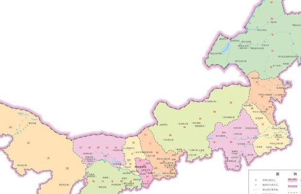 内蒙古自治区地图（中国地图内蒙古自治区地图）