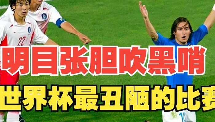 韩国2002年世界杯丑陋（2002韩国队世界杯）
