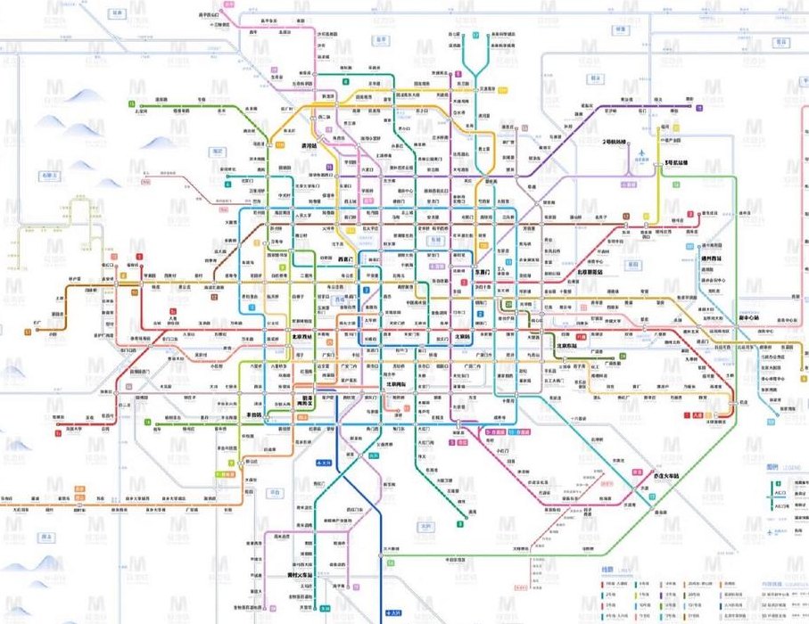 北京地铁交通图（北京地铁交通图 最新）