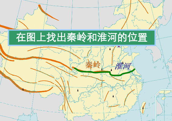 秦岭淮河一线地图（秦岭淮河一线地形图）