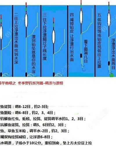 怎样调鱼漂图解（如何调鱼漂图解最好）