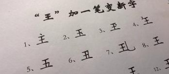 王字加一笔有哪些字（王字加一笔有哪些字15个）